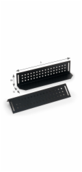 Nosné ližiny pro rack hl.700mm (L=480mm)-pár černé