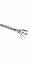 Kabel Solarix FTP Cat6 drát 500m PVC