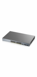 Zyxel GS1350-26HP 26 Port smart managed CCTV PoE switch, long range, 375W, 24x GbE, 2x combo RJ45/SFP