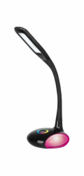 Activejet Stolní lampa LED VENUS BLACK s podstavcem RGB