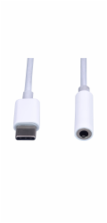 PremiumCord Převodník USB-C na audio konektor jack 3,5mm female 10cm