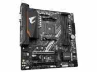 GIGABYTE MB Sc AM4 B550M AORUS ELITE, AMD B550, 4xDDR4, 1xHDMI, 1xDVI, mATX