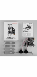 AXAGON PCEA-S4N, PCIe řadič - 4x sériový port (RS232) 250 kbps, vč. LP