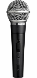 Shure SM58SE - dynamický, kardioidní, vokální mikrofon s vypínačem