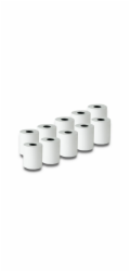 Qoltec 51900 Thermal roll 57 x 27 | 55g / m2 | 10 pcs. | BPA free