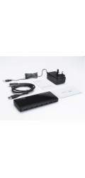 tp-link UH720, USB 3.0, 7 portový Hub, 2x nabíjací port 2.4A Max, desktop prevedenie, napájací adaptér 12V/4.0A