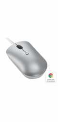 Lenovo myš CONS 540 USB-C kabelová kompaktní - stříbrná (Cloud Grey)