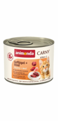 Animonda ANIMONDA Carny Kitten příchuť: hovězí a krůtí srdce 200g