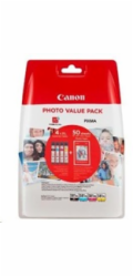 Canon CARTRIDGE CLI-581XL BK/C/M/Y fotopapír PP-201 pro PIXMA TS615x, TS625x, TS635x, TS815x  (400 str.)