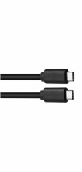 AVACOM datový a nabíjecí kabel USB Type-C - USB Type-C, 40cm, černá