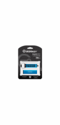 Kingston Ironkey Keypad 200C/128GB/USB 3.0/USB-C/Modrá