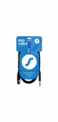 SSQ XLRJS1 - Kabel XLR samec - Jack stereo 6,3 mm, 1 m