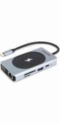 DICOTA Nabíjecí hub USB-C 10 v 1 s 4K PD 100W