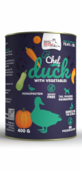 SYTA MICHA Chef Duck with vegetables Mono - mokré krmivo pro psy - 400g