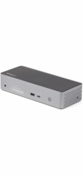 Startech USB-C Dock, 4K 60Hz Quad Monitor DisplayPort & HDMI, Universal USB C Docking Station with 100W Power Delivery Charging, USB Hub w/ 1x USB Type-C & 3x USB-A, Ethernet, Audio - Thunderbolt 3 Co