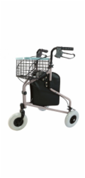 Ergonomické tříkolové chodítko Barcelona RF-611 - šedé