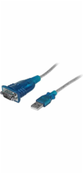 StarTech Kabel USB-A na DB-9 0,4 m, čirý (ICUSB232V2)