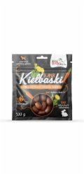SYTA MICHA Great sausages with rabbit, carrot and dandelion Mono - pamlsek pro psa - 100g