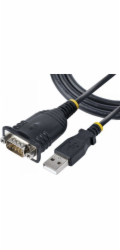 StarTech kabel USB-A na DB-9 0,91 m černý (1P3FP-USB-SERIAL)