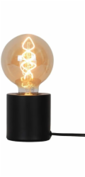 Zámek lampy T23020E D8H8 černý, E27, stojící, 60W