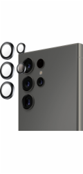 PanzerGlass Hoops - Chránič na objektiv pro mobilní telefon - černá - pro Samsung Galaxy S25 Ultra