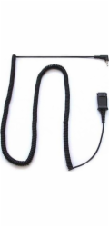 HP Poly - Audio kabel - 2,5 mm 4pinový stereo jack do rychlé rozpojení - 3 m - pro Poly EncorePro
