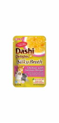 INABA CAT Dashi Delights Hedvábný vývar Kuře s lososem - pochoutka pro kočky - 40g
