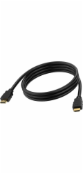 VISION Techconnect - Ultra High Speed - kabel HDMI s ethernetem - HDMI s piny (male) do HDMI s piny (male) - 2 m - dvojnásobne stínený - cerná - podpora 8K30Hz
