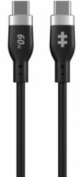 HyperJuice - USB kabel - USB-C (M) do USB-C (M) - USB 2.0 - 1.5 m - USB Power Delivery (60W), technologie Extended Power Range (EPR) - černá