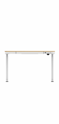 Stůl ACTIVEJET s elektrickým nastavením výšky 140x70 ET119W-C bílá/dub