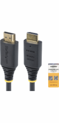 Startech 3m (10ft) Premium Certified High Speed HDMI Cable, 4K60Hz - Prémiově vysoká rychlost - kabel HDMI s ethernetem - HDMI s piny (male) do HDMI s piny (male) - 3 m - černá - pasivní, podpora 4K60