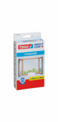 Síť tesa® Standard, 130x150 cm, proti hmyzu a komárům, na okno, bílá