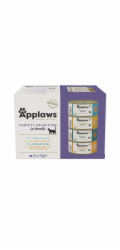 APPLAWS Variety selection multipack in broth Box - mokré krmivo pro kočky - 12x70g