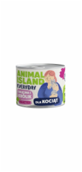 ANIMAL ISLAND Everyday Veal and rabbit for kittens - mokré krmivo pro kočky - 185g