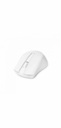 DICOTA Comfort - Myš - pravák a levák - optický - 3 tlačítka - bezdrátový - 2.4 GHz - bezdrátový přijímač USB - bílá
