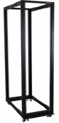 Startech 42U 19" Open Frame Server Rack, 4 Post Adjustable Depth 23-41" Mobile, Free Standing Rolling Network/Computer Equipment Data Rack, Dell PowerEdge, HP ProLiant ThinkServer - Adjustable Server 