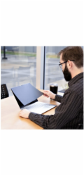 Startech 14-inch 16:9 Touch Privacy Screen, Anti-Glare Privacy Filter, Laptop Monitor Screen Protector with +/- 30 Deg. View Angle, Flip-Over - 51% Blue Light Reduction (14LT-PRIVACY-SCREEN) - Filtr p
