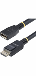 StarTech 10ft (3m) DisplayPort 1.4 Extension Cable, DP 1.4, 8K 60Hz - Prodlužovací kabel DisplayPort - DisplayPort (M) do DisplayPort (F) - DisplayPort 1.4 - 3 m - neobsahuje halogen, pasivní, podpora