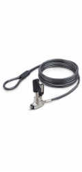 Startech Slim Lock Noble Wedge Slot Compatible, 6.6ft Locking Cable - Bezpečnostní kabelový zámek - protivandalové - 2 m - kompatibilní s TAA