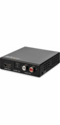 Startech HDMI Audio Extractor - 4K 60Hz - HDMI Audio De-embedder - HDR - Toslink Optical Audio - Dual RCA Audio - HDMI Audio (HD202A) - Extraktor zvukového signálu HDMI - černá