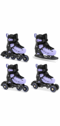 Spokey Dětské nastavitelné inline brusle 4ONE 4v1