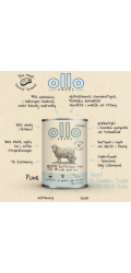 OLLO Puppy Umami Hovězí a Zelené Dršťky s Kachními Játry - mokré krmivo pro psy - 850g