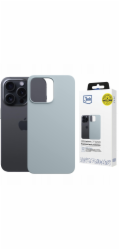3MK Silikonový kryt Hardy MagSilicone pro Apple iPhone 13 Pro Max modrý