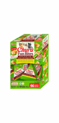 INABA Churu Fun Bites Chicken and pumpkin - pamlsek pro kočky - 8x12g
