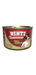RINTI Gold Wild boar - vlhké krmivo pro psy - 185g
