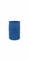 Buff Merino Lightweight Jr Solid Dětský nákrčník z merino vlny Modrý