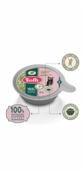 FOLK Kitten Delicate turkey dish Mono - mokré krmivo pro kočky - 85g