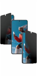 PanzerGlass - Ochrana obrazovky pro mobilní telefon - ultraširoký strih s EasyAligner - sklo - s bezpecnostním filtrem - dvoucestné - barva rámu cerná - pro Samsung Galaxy S26