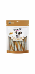 Dokas Chew Twister Hovězí kůže, dršťky a kuřecí prsa 200 g