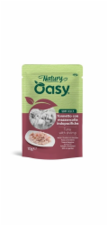 OASY Natury Soft Jelly Tuna with shrimp - mokré krmivo pro kočky - 70g